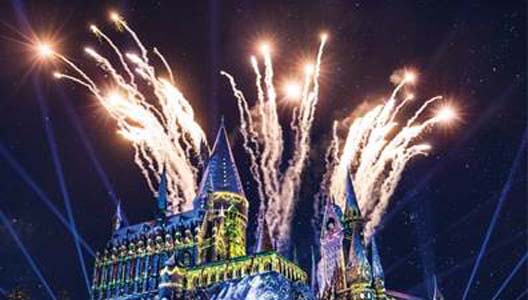 Christmas in the Wizarding World of Harry Potter.