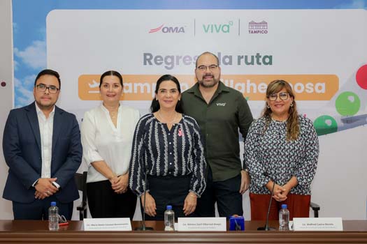 151025 Viva refuerza conectividad aerea de Tampico con la ruta hacia Villahermosa