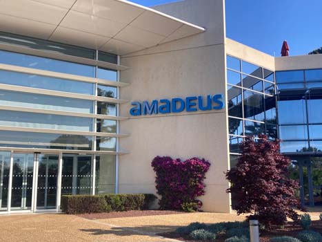 Amadeus Sophia office main entrance