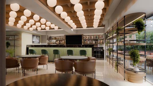 HGI Mexico City Polanco bar