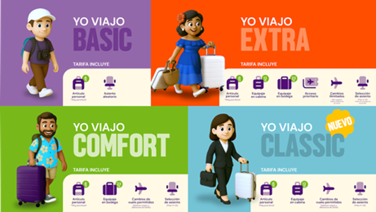 Nuevas categorias Arajet