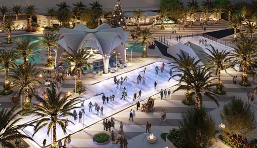Oasis Ice Rink Fontainebleau