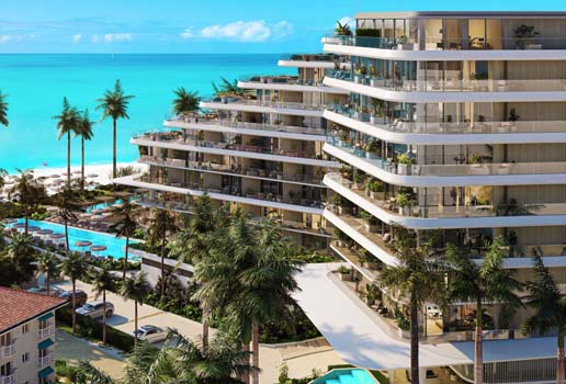 AMARIS Grace Bay LXR Hotels Resorts Render Exterior 1