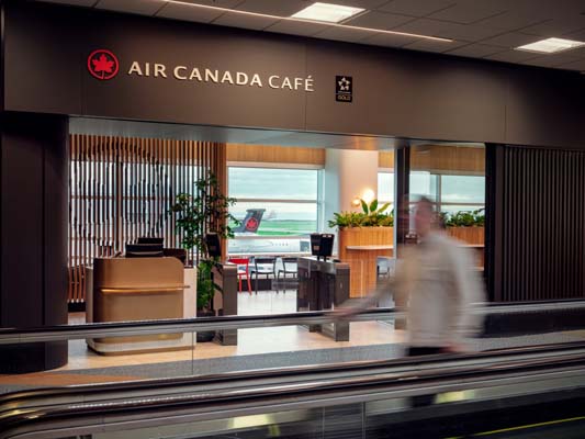 Air Canada cafe 1
