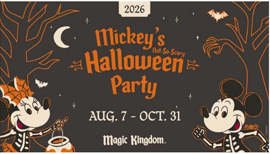 Disney halloween 2026