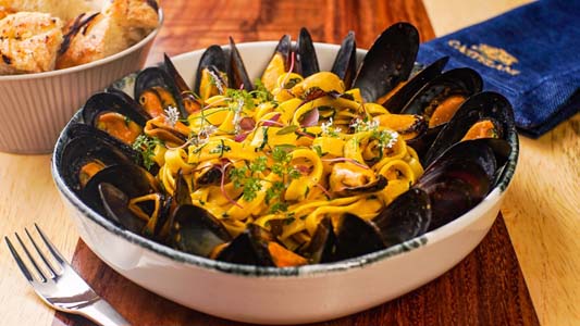 TAGLIATELLE ALLE COZZE 1