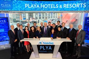 PLAYA RESORTS   NASDAQ