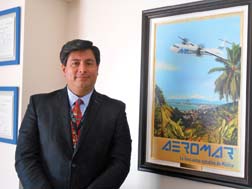 El ingeniero Alfonso Acosta apuesta por un futuro mejor para Aeromar y se enfoca en la atenci&oacute;n a los agentes de viajes y a las empresas corporativas.