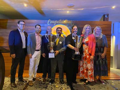 Customer and Cargo Cup leaders
