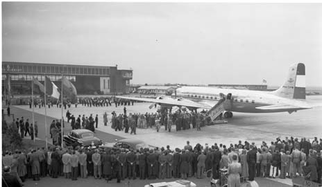 1952 27 okt Openingsvlucht Mexico Douglas DC6 PH TPW WA