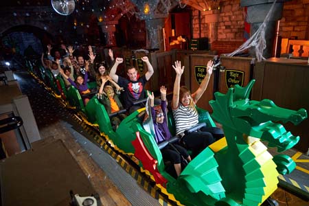 Brick or Treat MONSTER PARTY at LEGOLAND FL Disco Dragon