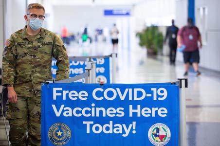 Free COVID 19 vaccine, DFW