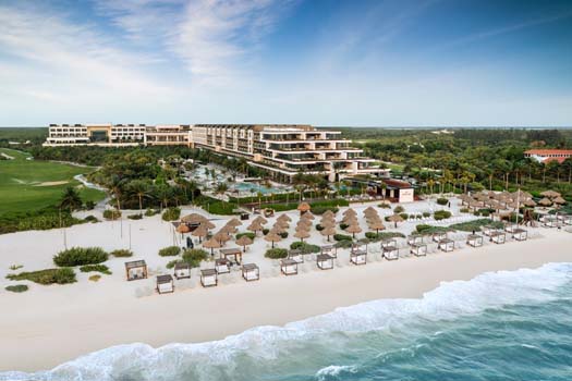 ATELIER Playa Mujeres Panoramic Buildings Beach Day 01